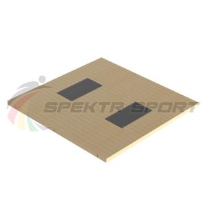 Купить Помост тяжелоатлетический 3х3х0,1м, рез. амортизаторы 1х0,5х0,04м в Кашине 
