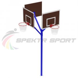 Купить Стойка баскетбольная уличная комбинированная (3 щита) в Кашине 