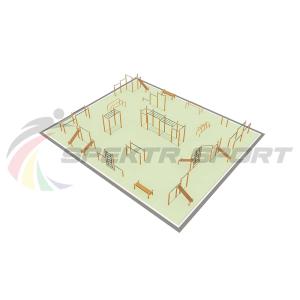Купить Парковая площадка для Воркаут и WRK 3_76mm в Кашине 