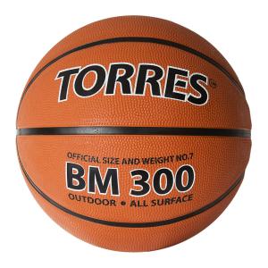 Купить Мяч баскетбольный "TORRES BM300" р.5 в Кашине 