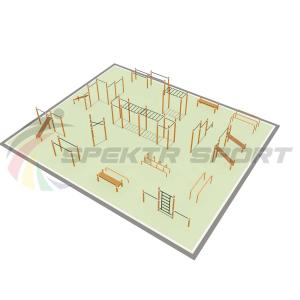 Купить Парковая площадка для Воркаут и WRK 5_76mm в Кашине 