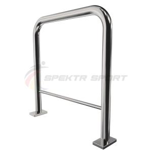 Купить Велопарковка Евро-стандарт-2 из нержавеющей стали 42 мм в Кашине 