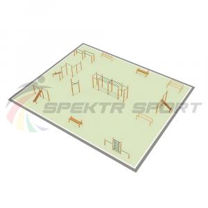 Купить Парковая площадка для Воркаут и WRK 2_76mm в Кашине 