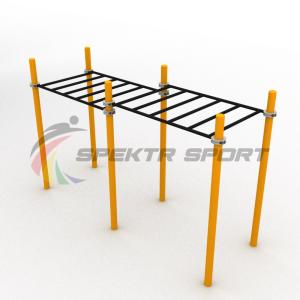 Купить Рукоход двухуровневый для Воркаут SP WRK-02_76mm в Кашине 