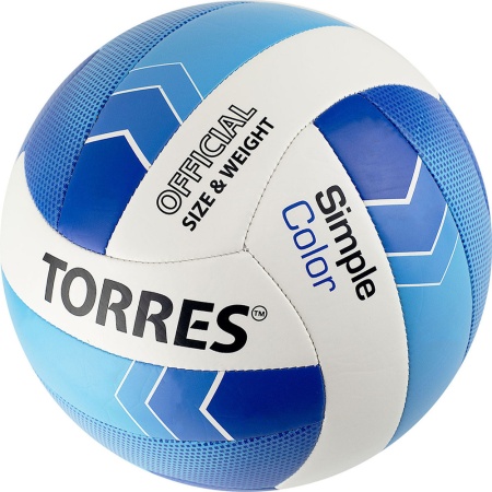 Купить Мяч волейбольный Torres Simple Color любительский р.5 в Кашине 
